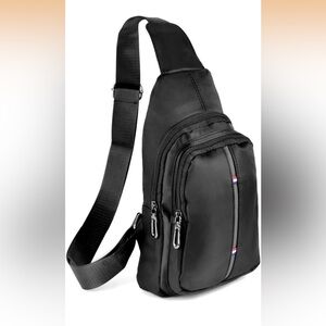 WESTEND Crossbody Nylon Sling Bag Daypack with Adjustable Strap-Small Travel Bag